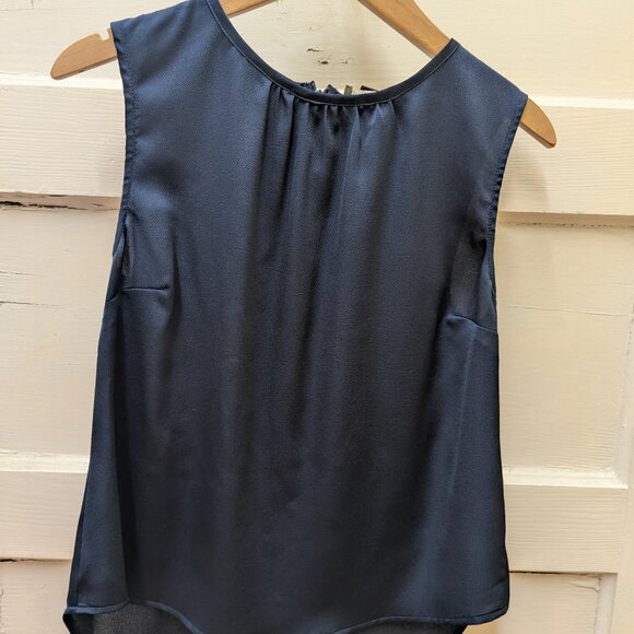 NWT Ariat Countryside W's Bayview Blouse- Navy - Picture 2 of 2